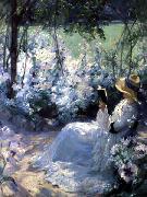 Frank Bramley Delicious Solitude painting